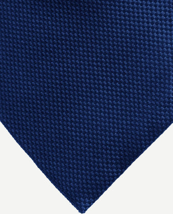 Zijde stropdas royal blauw