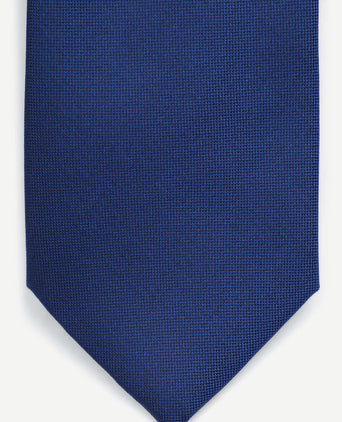Zijde stropdas royal blauw