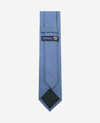 Stropdas zijde blauw k81-9