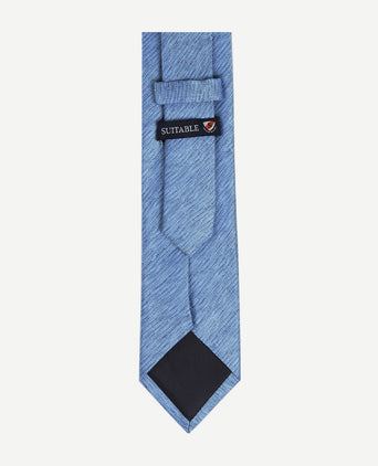 Stropdas zijde blauw k81-2