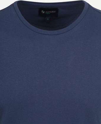 Respect t-shirt Jim denim blauw