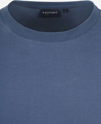 Respect longsleeve heavy t-shirt donkerblauw