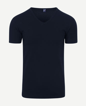 Oklahoma t-shirt stretch donkerblauw (2-pack)
