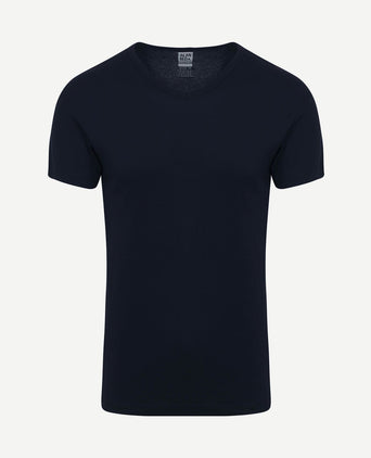 Vancouver t-shirt v-hals donkerblauw (2-pack)