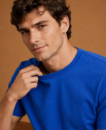 The steve t-shirt royal blauw