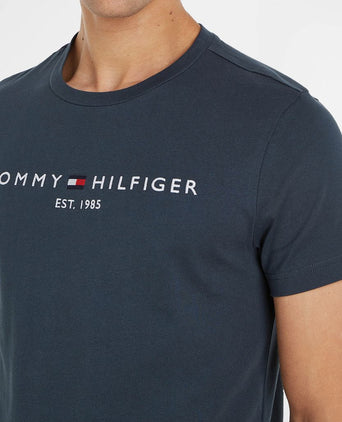 T-shirt logo military denim