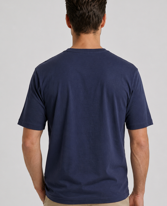Venice t-shirt heavy jersey donkerblauw
