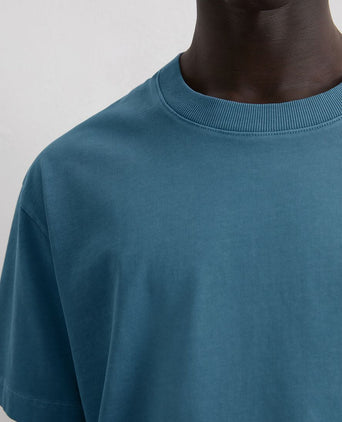 Heavy t-shirt blauw