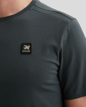 T-shirt logo donkerblauw