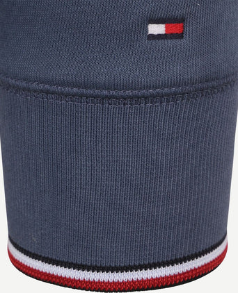 Sweater logo tipped donkerblauw