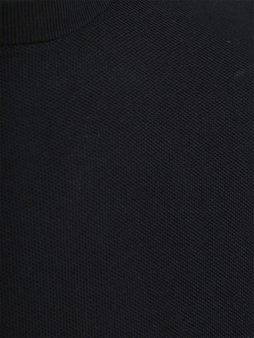 Pullover structure donkerblauw