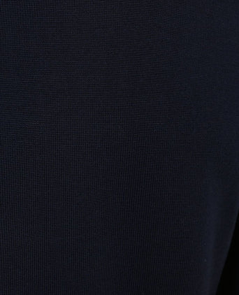 Turtleneck trui merinowol donkerblauw