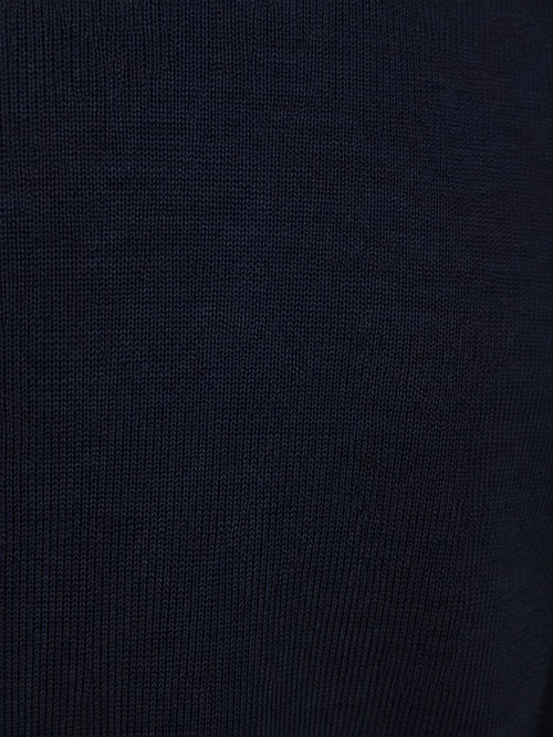 Pullover merinowol donkerblauw