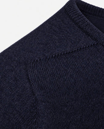 Lamswol Oxford blue