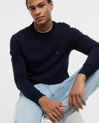 Sweater essential donkerblauw