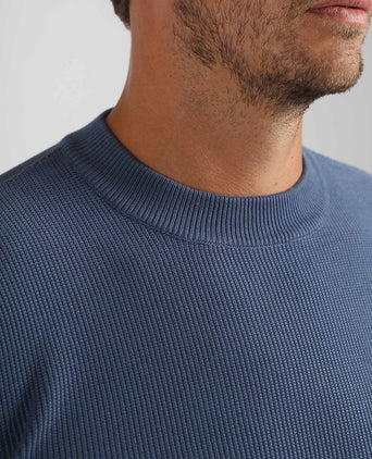 Respect mamase pullover mid blauw
