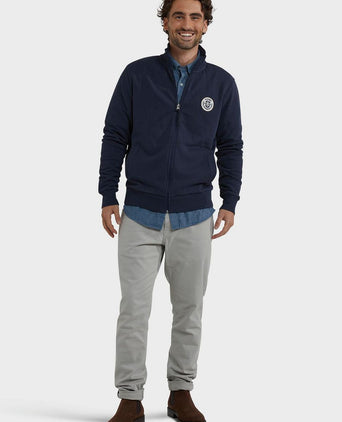 Vest logo donkerblauw