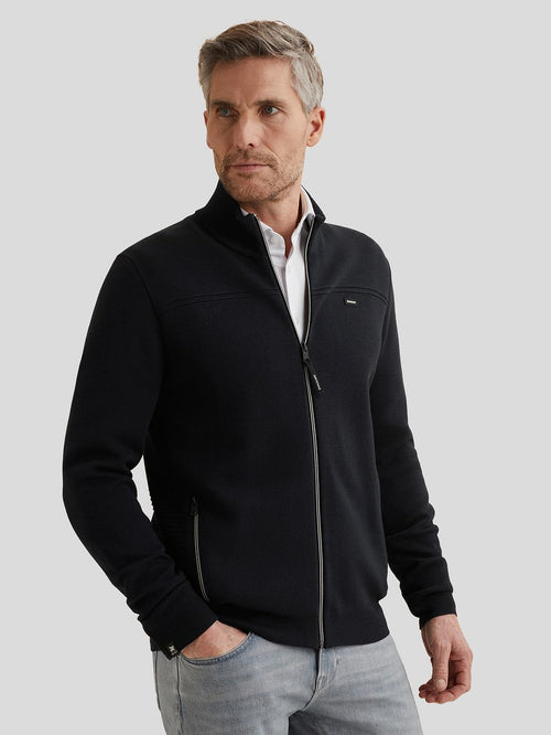 Vest bonded donkerblauw