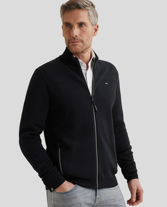 Vest bonded donkerblauw