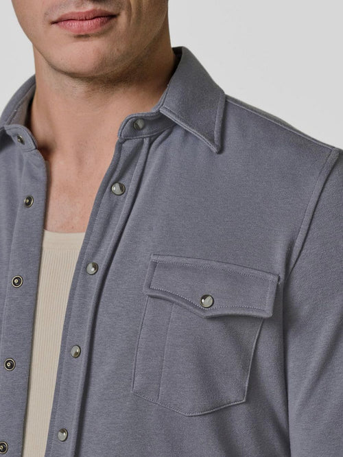 Overshirt western blauw