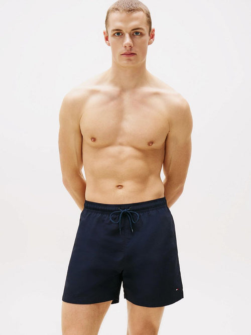 Zwembroek drawstring donkerblauw