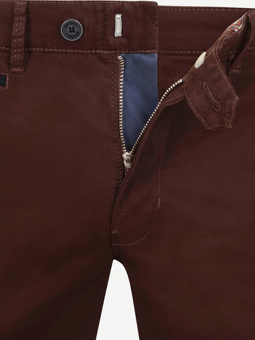 Gardeur chino Benny 3 bordeaux