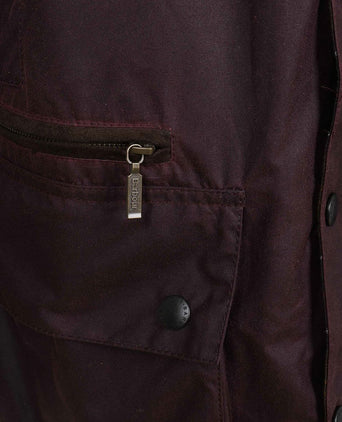 Icons waxjas Beaufort bordeaux