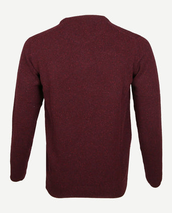 Barbour tisbury trui wol bordeaux