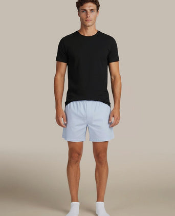 Boxer blue Oxford