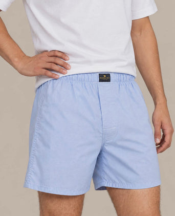 Boxer blue Oxford