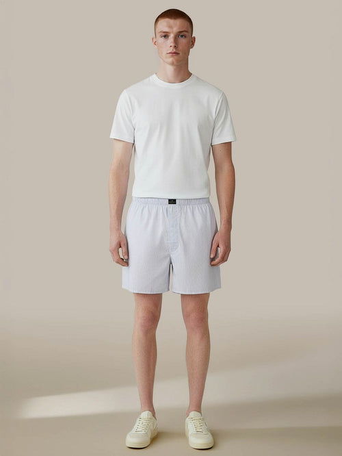 Steppin' Out boxer checky blauw