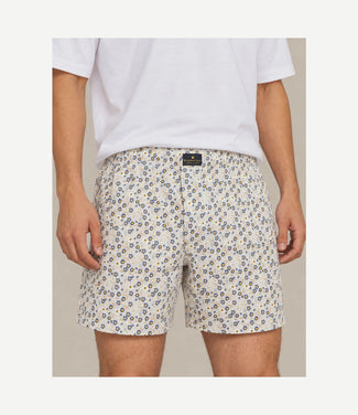 Boxershort bloem grijs Boxershort bloem grijs