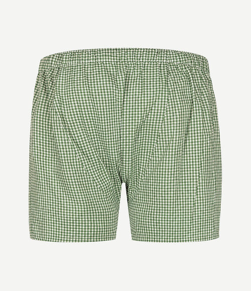 Boxershort vichy groen