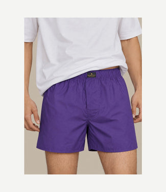 Boxershort poplin paars Boxershort poplin paars