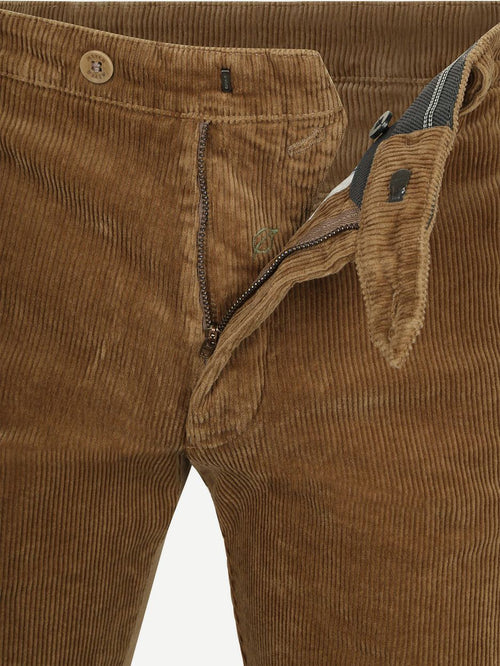 Meyer chino Bonn corduroy camel