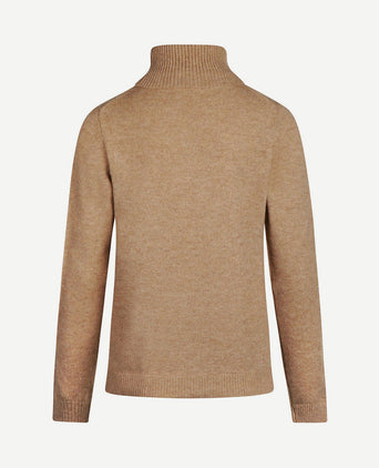Dames coltrui lamswol camel