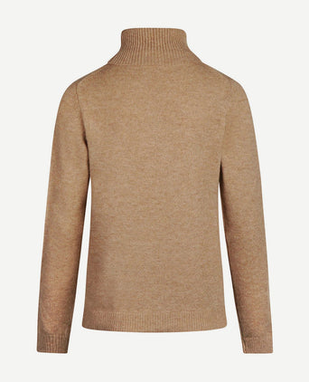 Dames coltrui lamswol camel