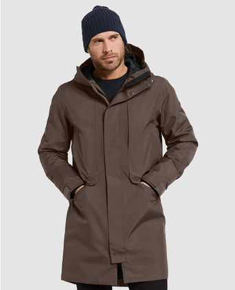 Didriksons parka kenny bruin | Regular-fit