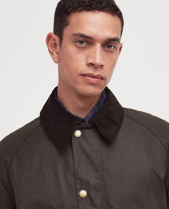 Ashby wax jas olive