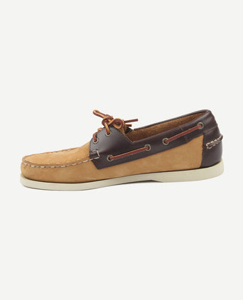Bootschoenen docksides portland beige bruin