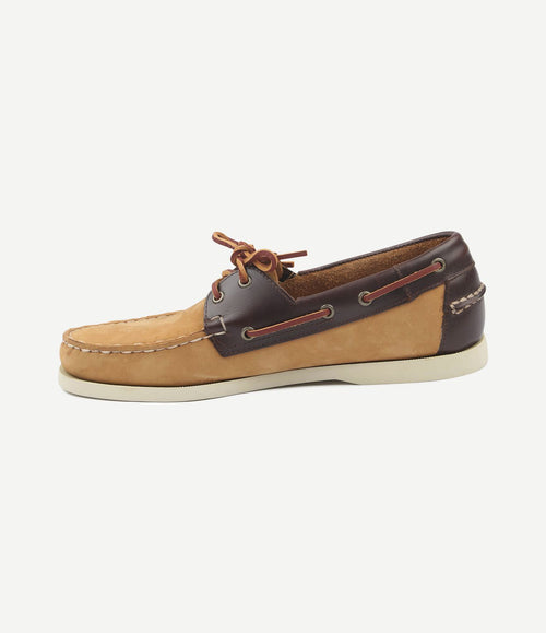 Bootschoenen docksides portland beige bruin