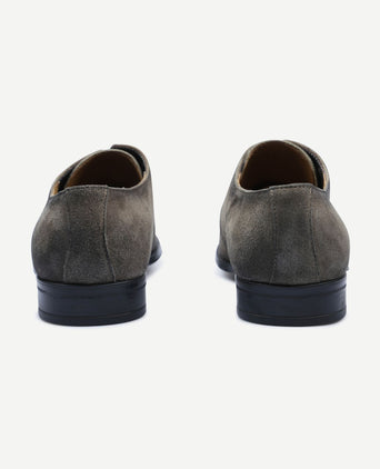 Amalfi schoen suede bruin