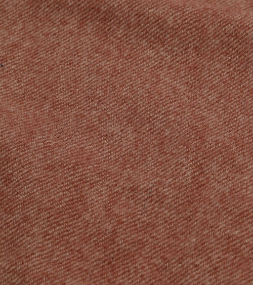 Sjaal lamswol mahogany