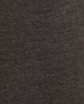Pullover merinowol donkerbruin