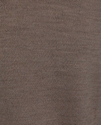 Turtleneck trui merinowol bruin