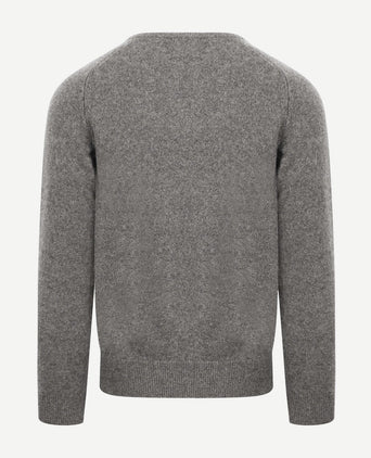 William Lockie pullover lamswol flannel | Regular-fit