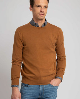Respect Oinir pullover bruin