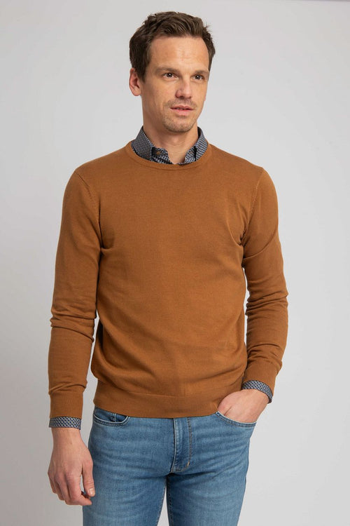 Respect Oinir pullover bruin