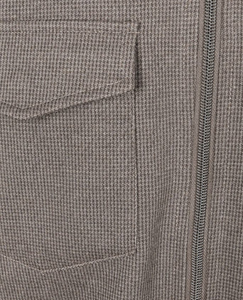 Overshirt Billy houndstooth tabacco