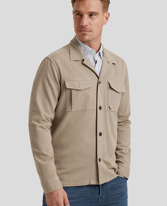 Overshirt camel